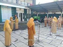 Apel Pagi Spesial Hari Ibu 2025 di Kalurahan Karangwuni, Semua Petugas Perempuan